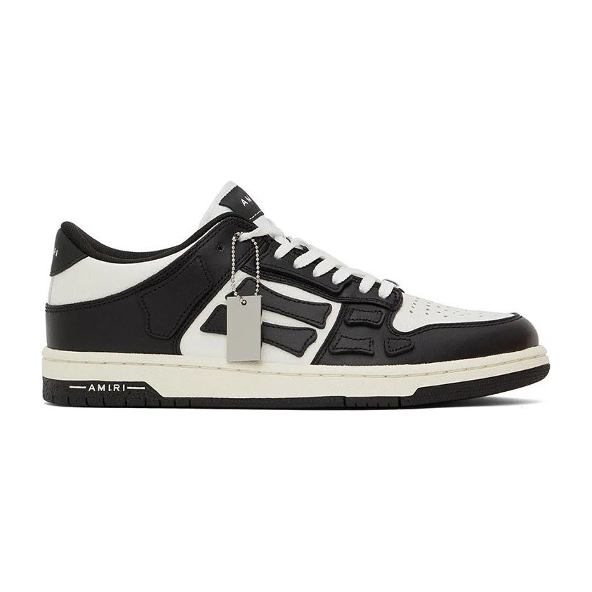 AMIRI Bone Runner Black White