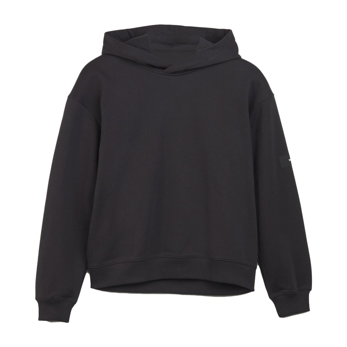 Y-3 Logo Hoodie Black
