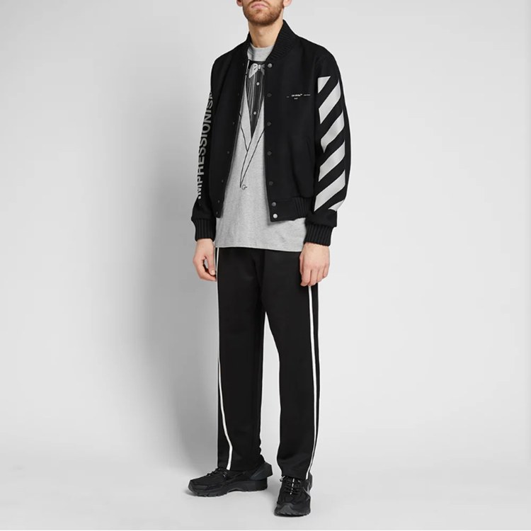 OFF-WHITE x Nike Eagle Logo T-Shirt Grey