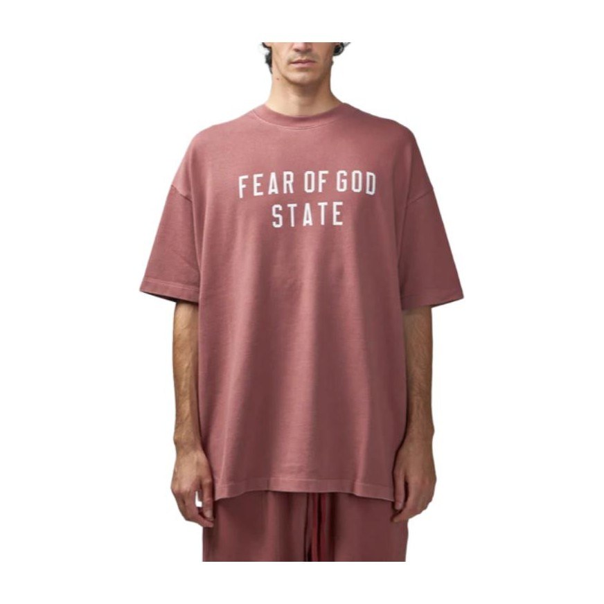 Fear of God Essentials Heavy Crewneck Crimson