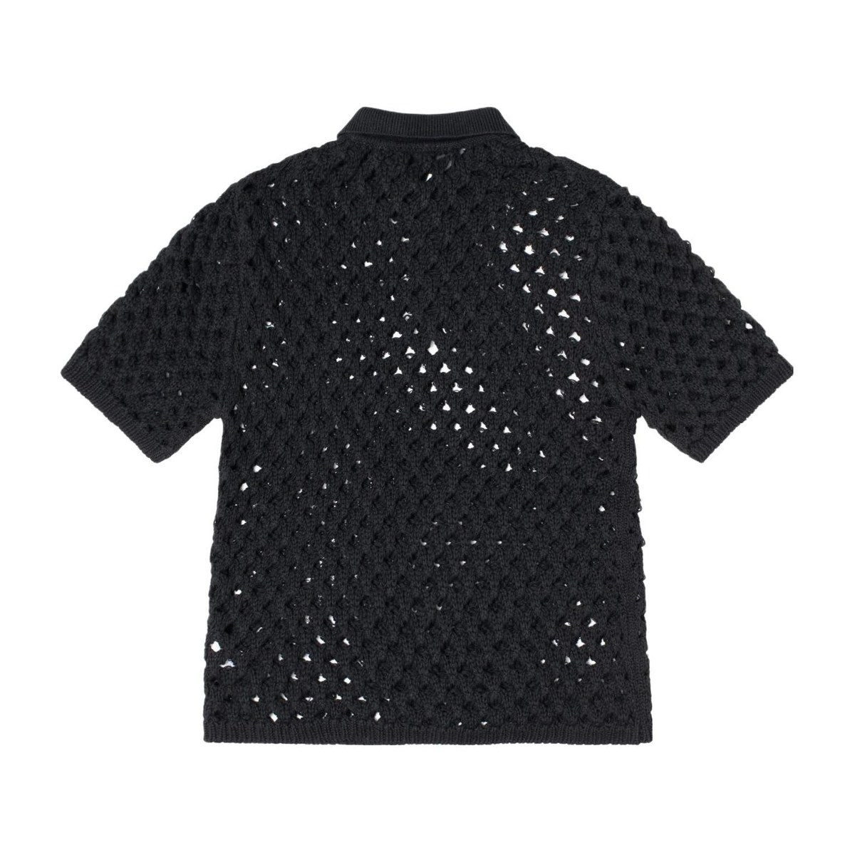 Stussy Big Mesh Polo Sweater