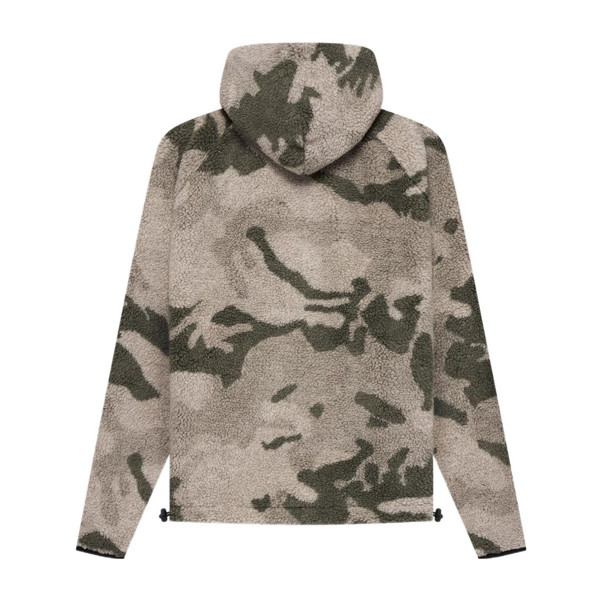 Fear of God Essentials Polar Fleece Half Zip Hoodie Camouflage