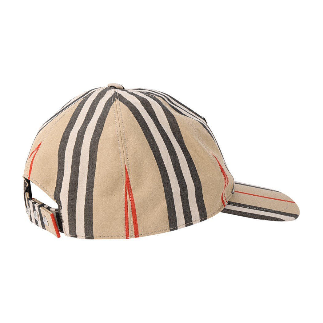 Burberry Logo Embroidered Baseball Cap Beige