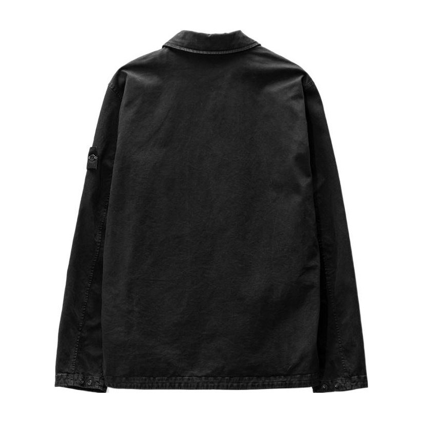 Stone Island SS23 Black Shirt Jacket