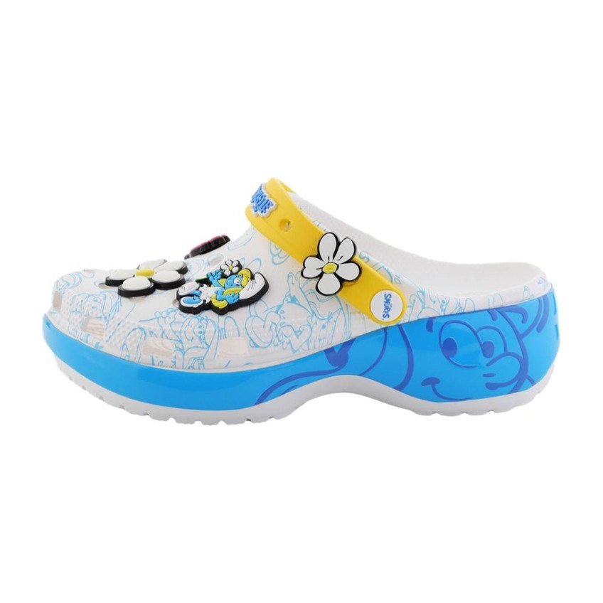 Crocs Smurfs Platform Clog