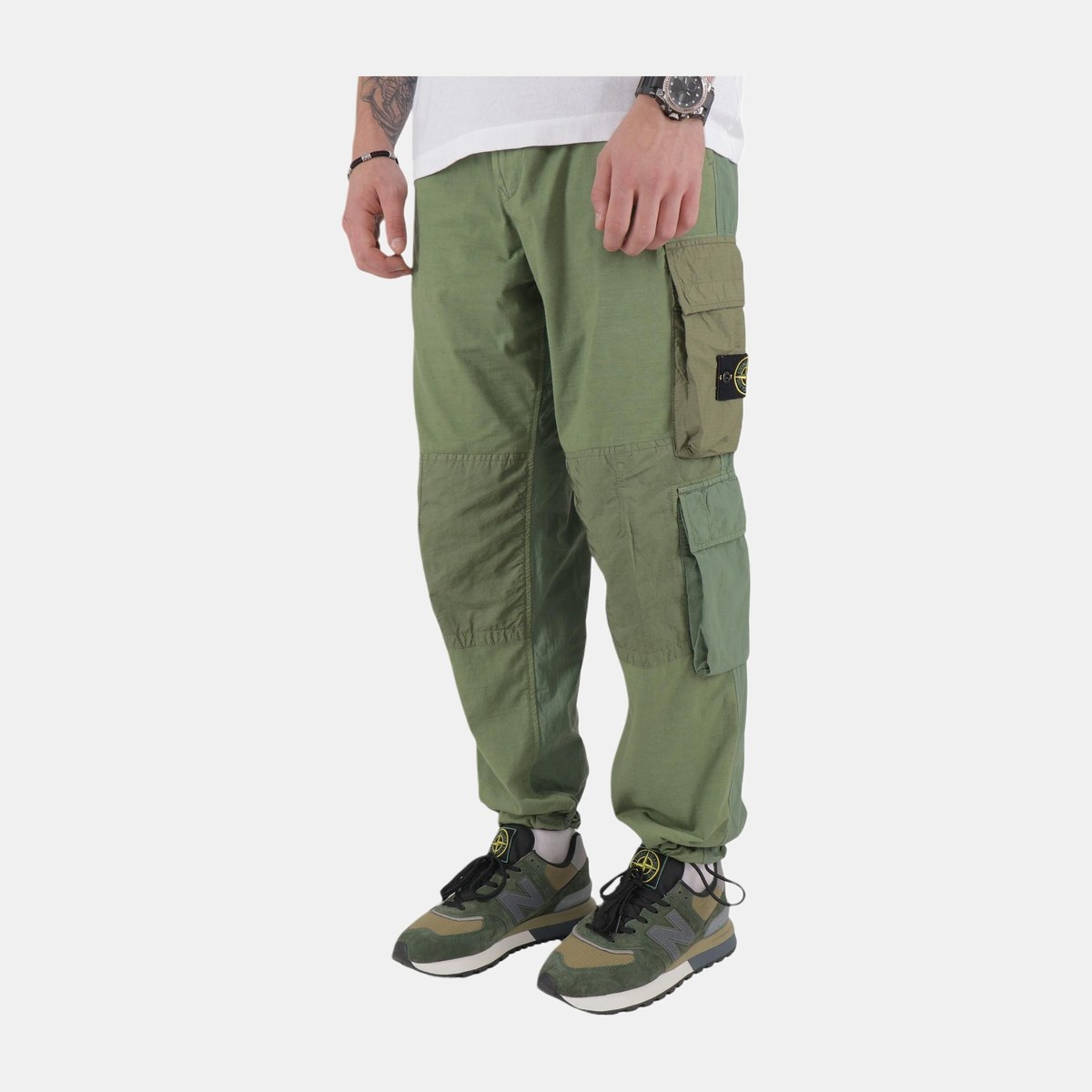 Stone Island SS23 Green Cargo Pants