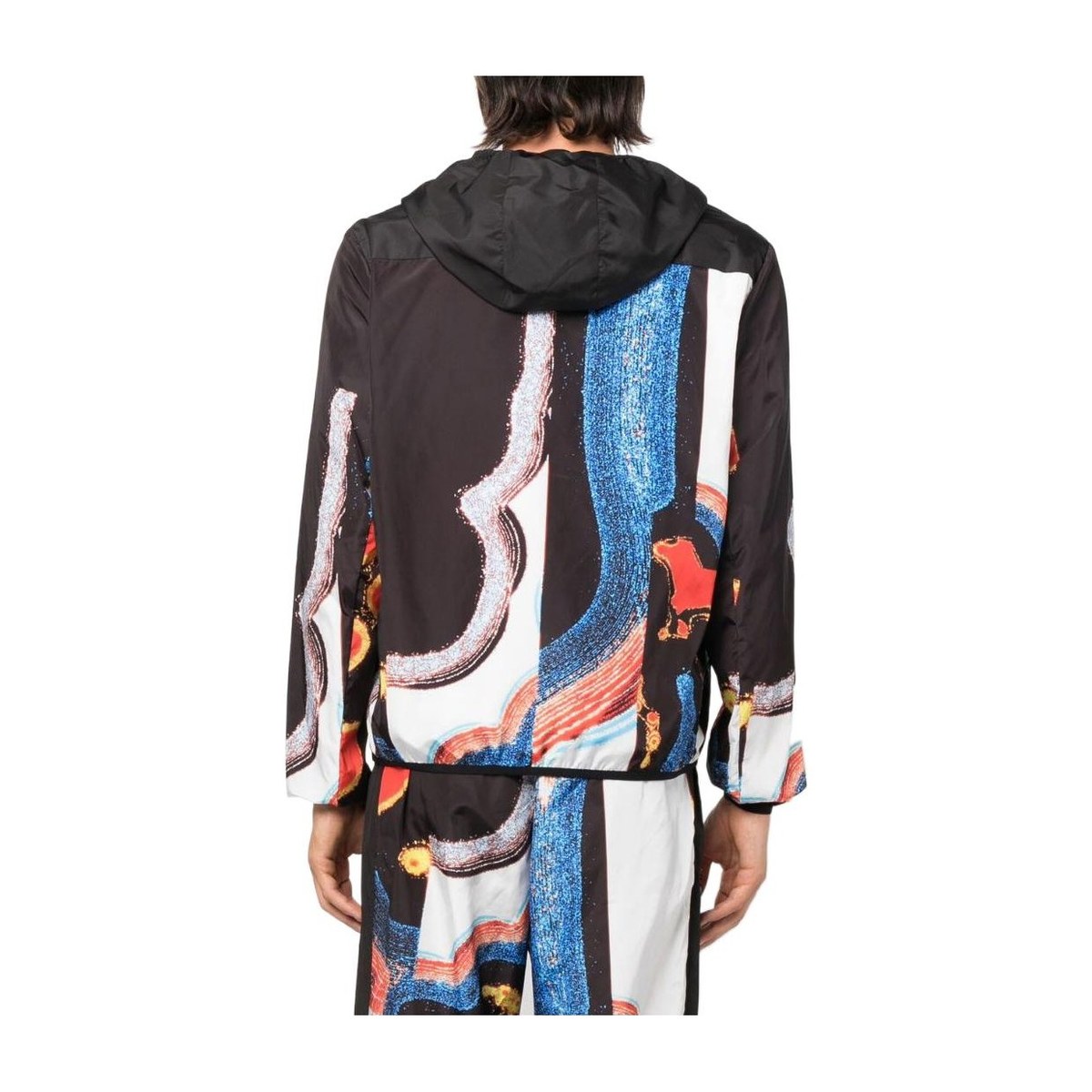 AMBUSH SS22 Abstract Patchwork Jacket Black