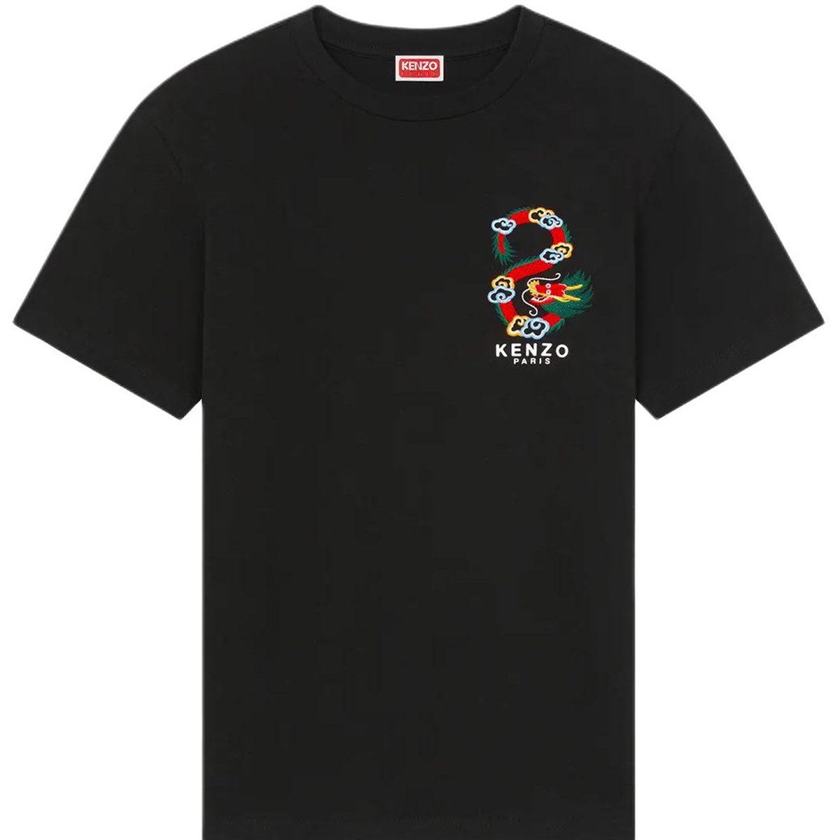KENZO SS24 Logo Embroidered T-Shirt