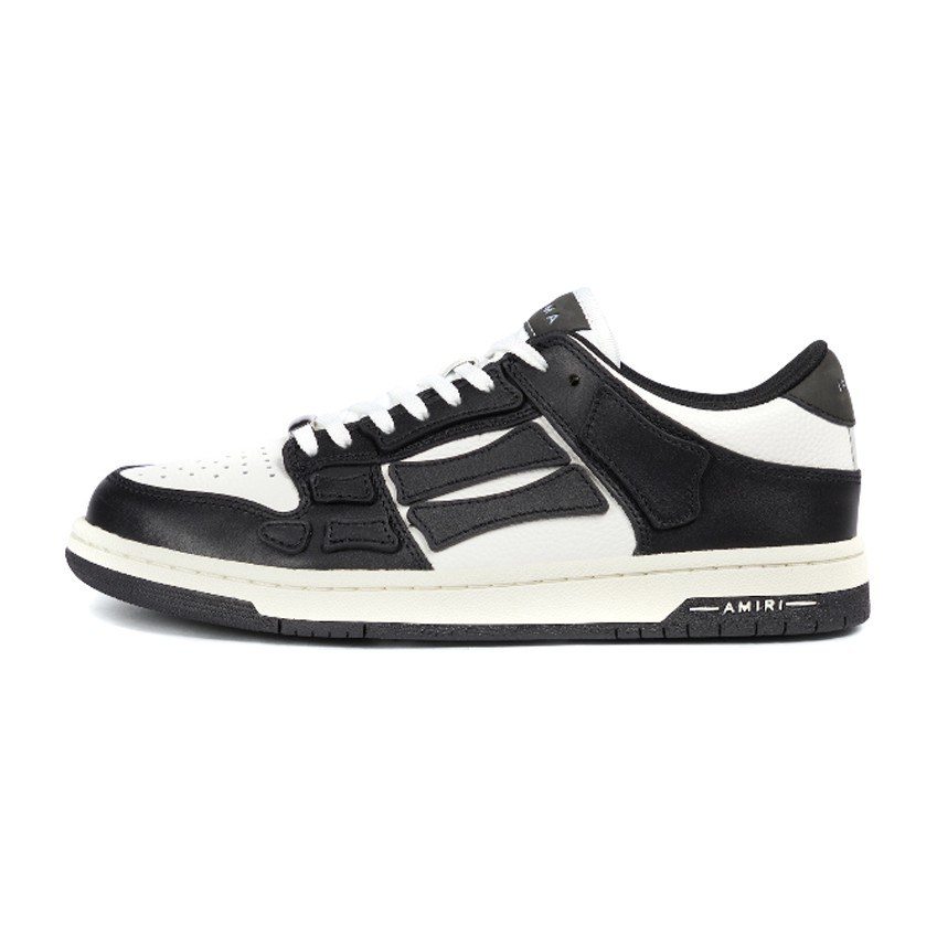 AMIRI Skel-Top Low Black White 2021