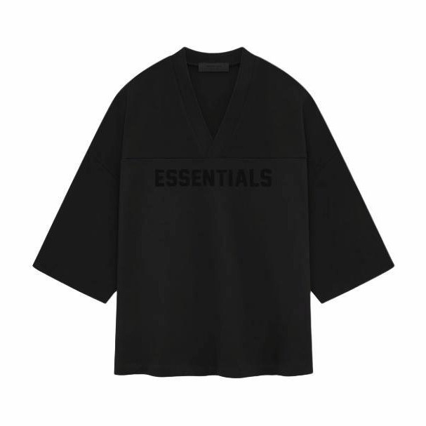 Fear of God Essentials Football Tee Jet Black