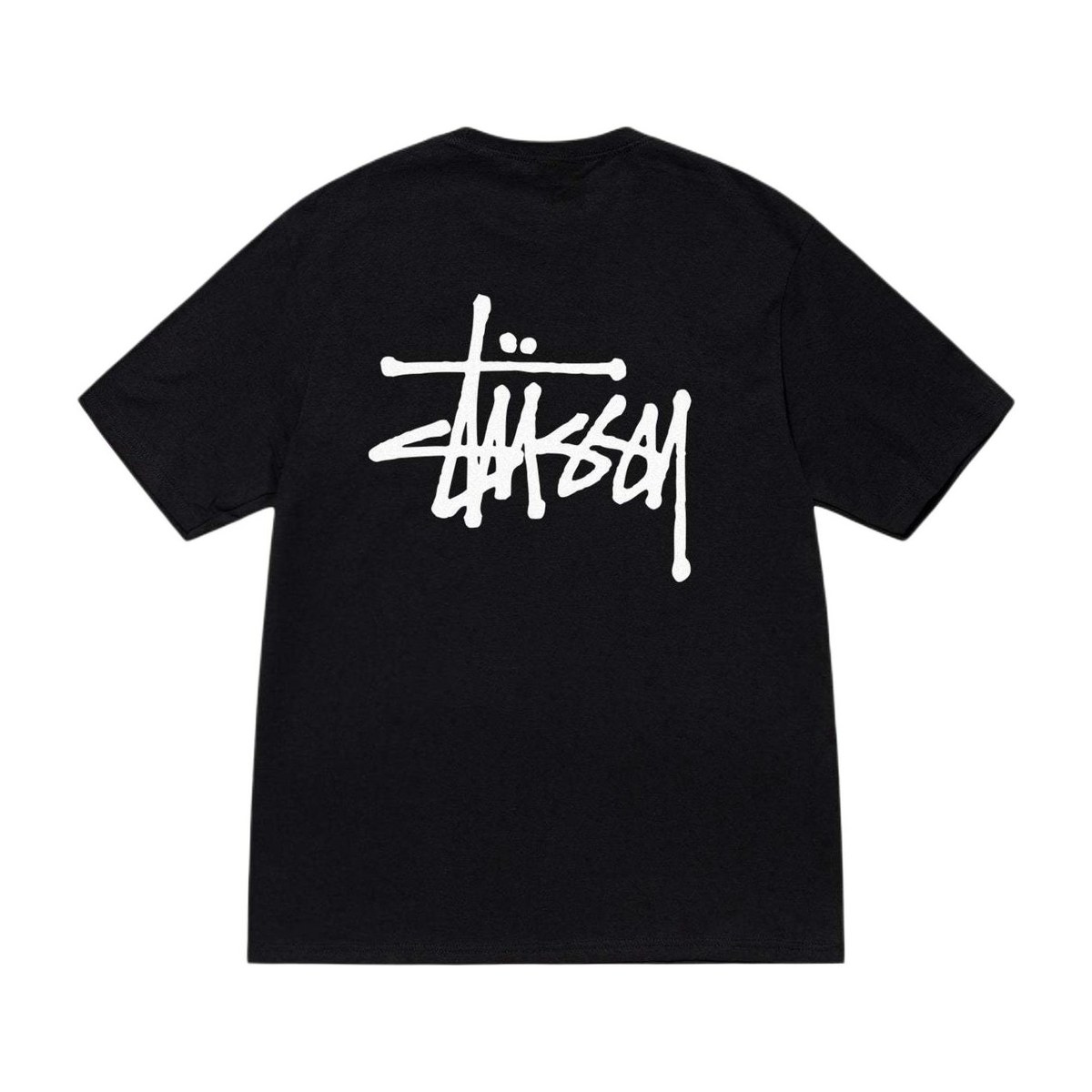 Stussy Ribbed Lettering T-Shirt