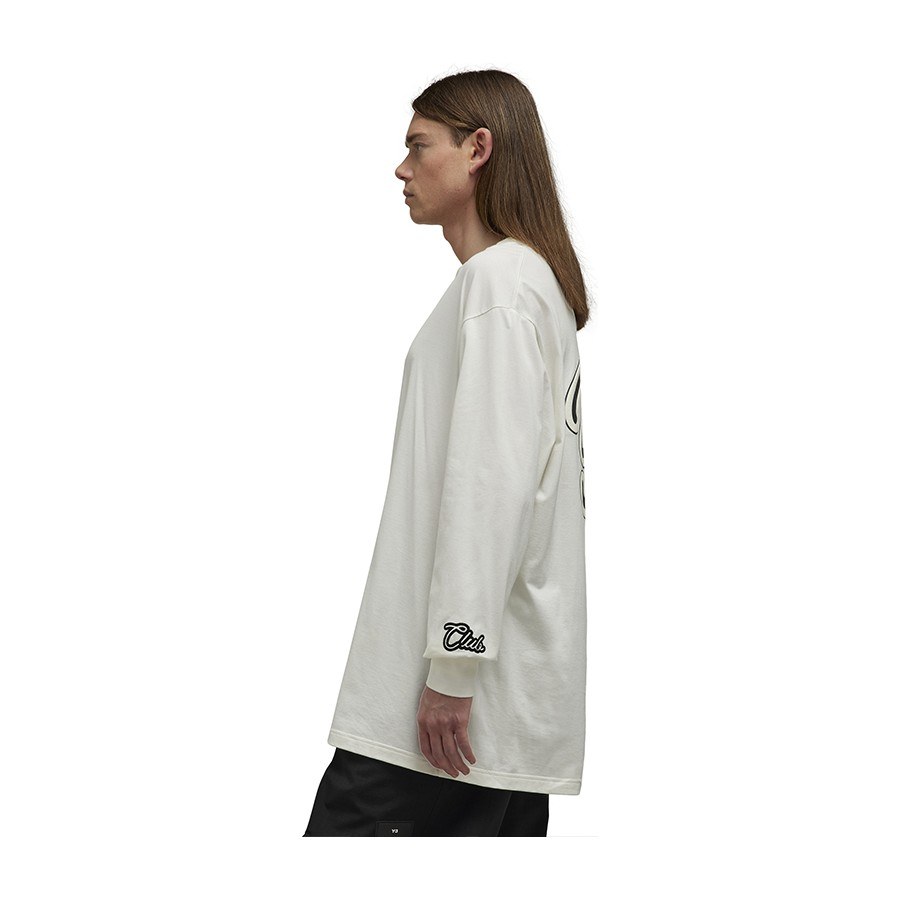 Y-3 Logo Print T-Shirt White
