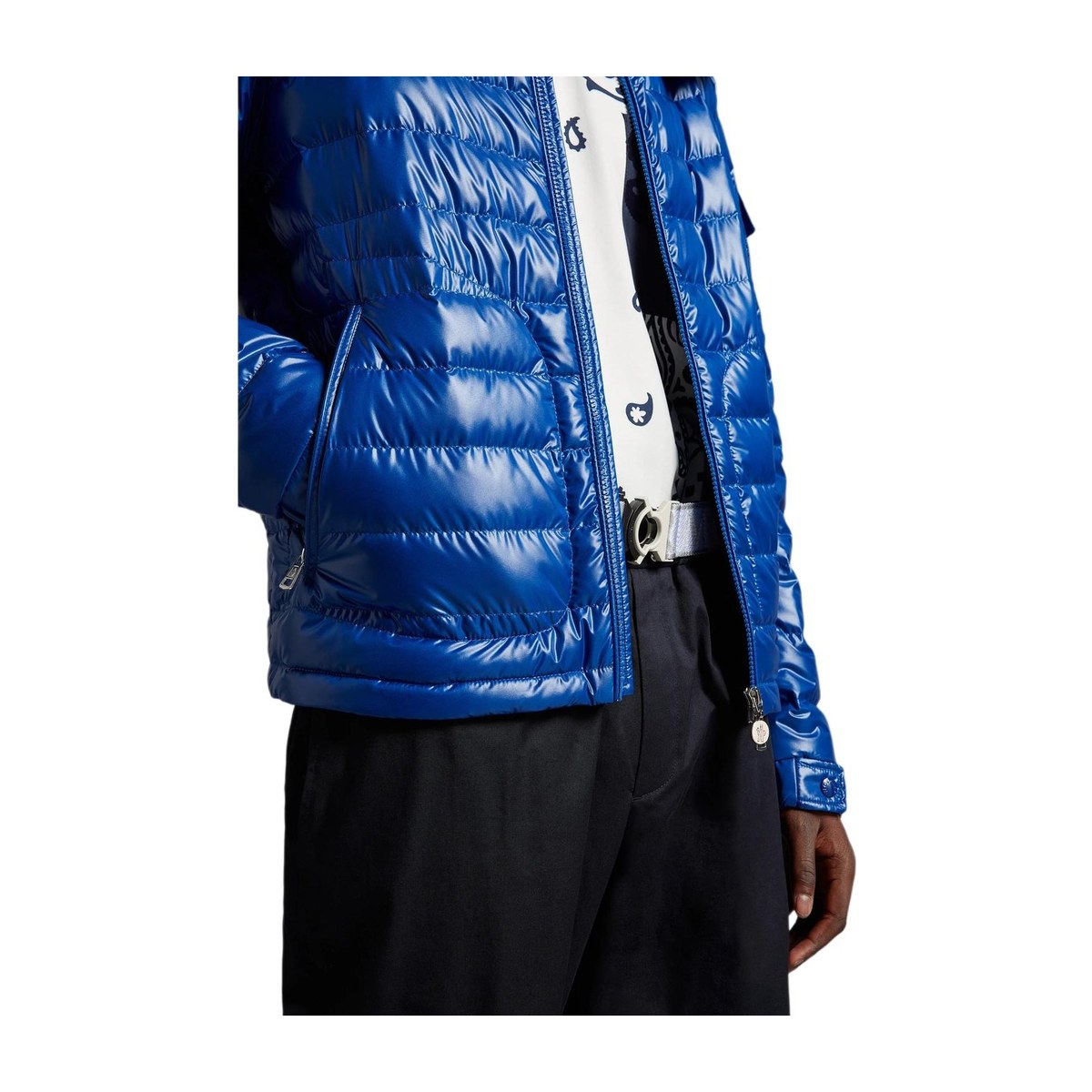 Moncler SS22 Quilted Down Jacket Navy
