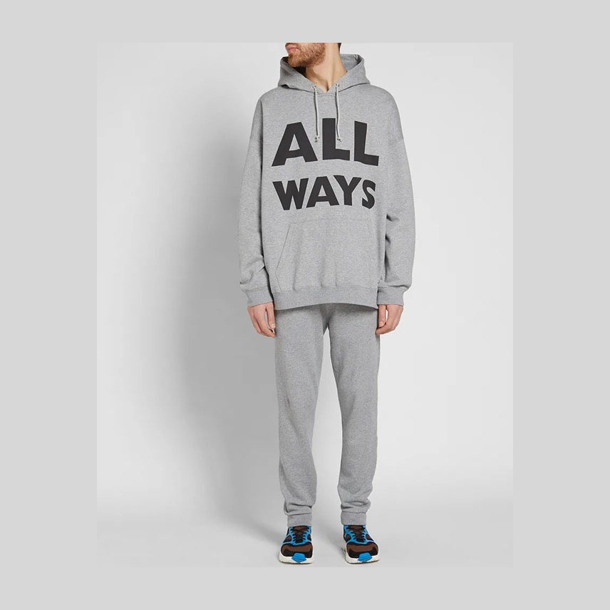 Valentino All Ways Hoodie Grey