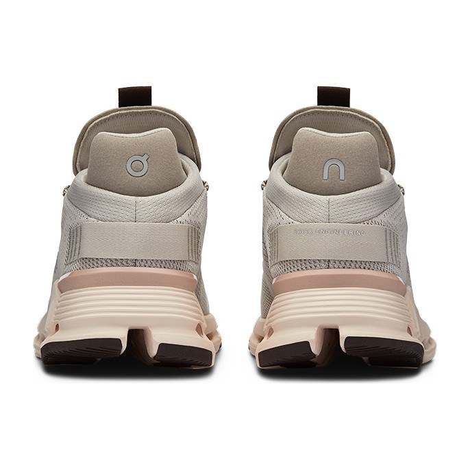 On Cloudnova Pearl White Shell Pink