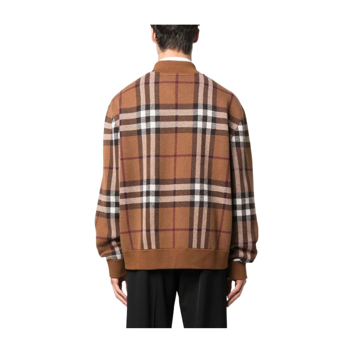 Burberry SS22 Check Print Jacket Brown