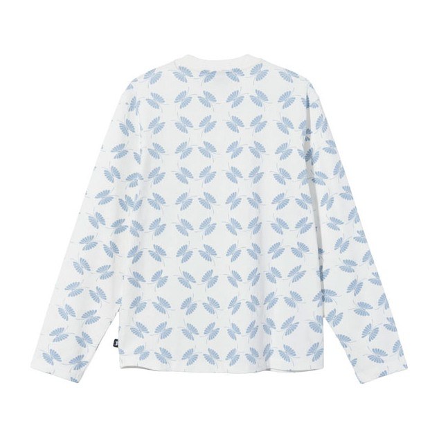 Stussy Bow Tie Crewneck Tee White