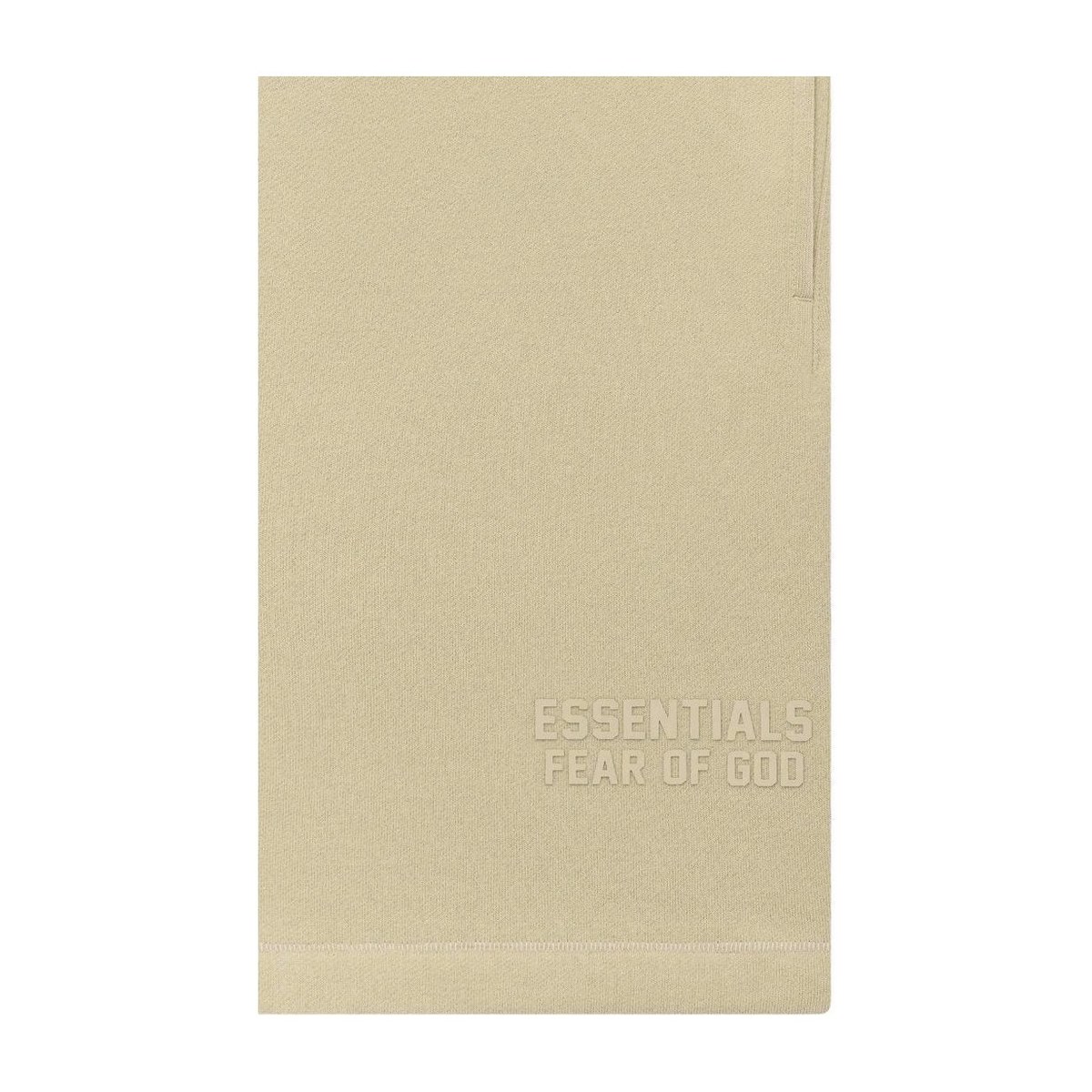 Fear of God Essentials Sand White Shorts