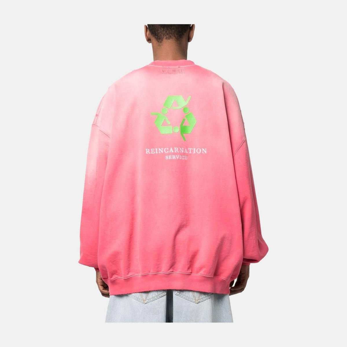 Vetements SS23 Pink Sweatshirt