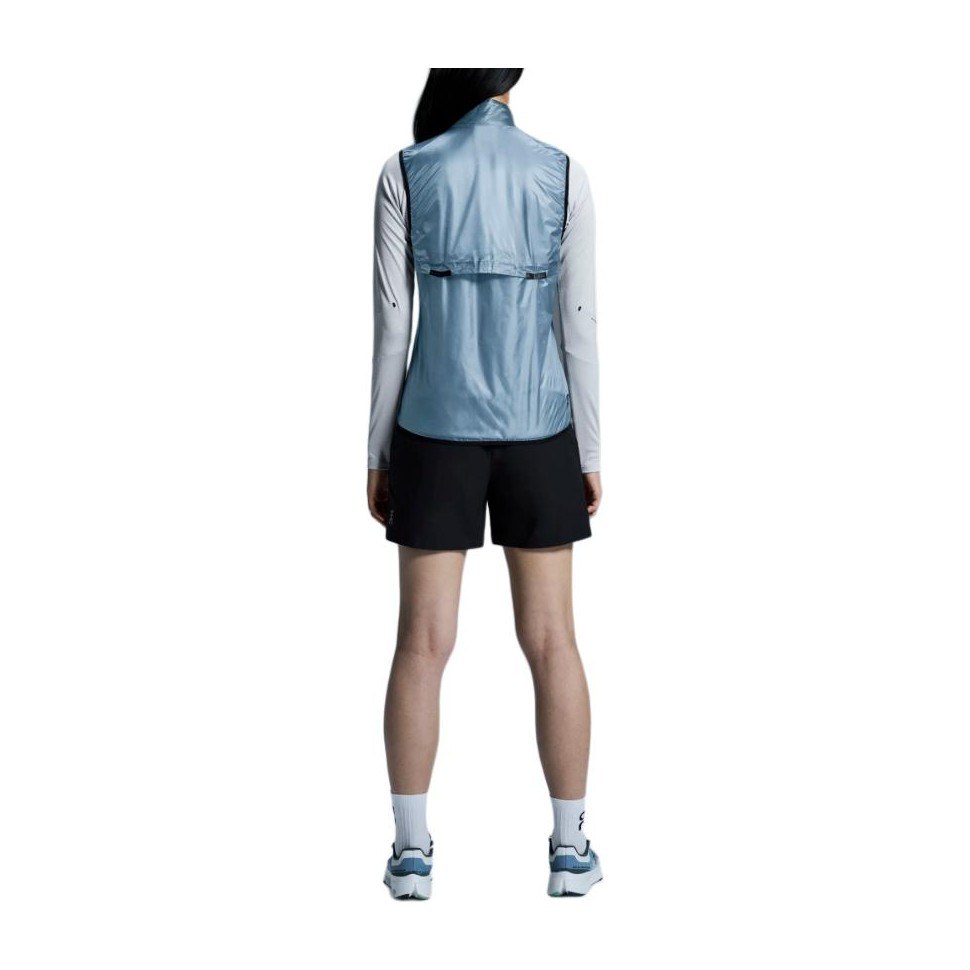 On Weather Vest Light Grey Blue