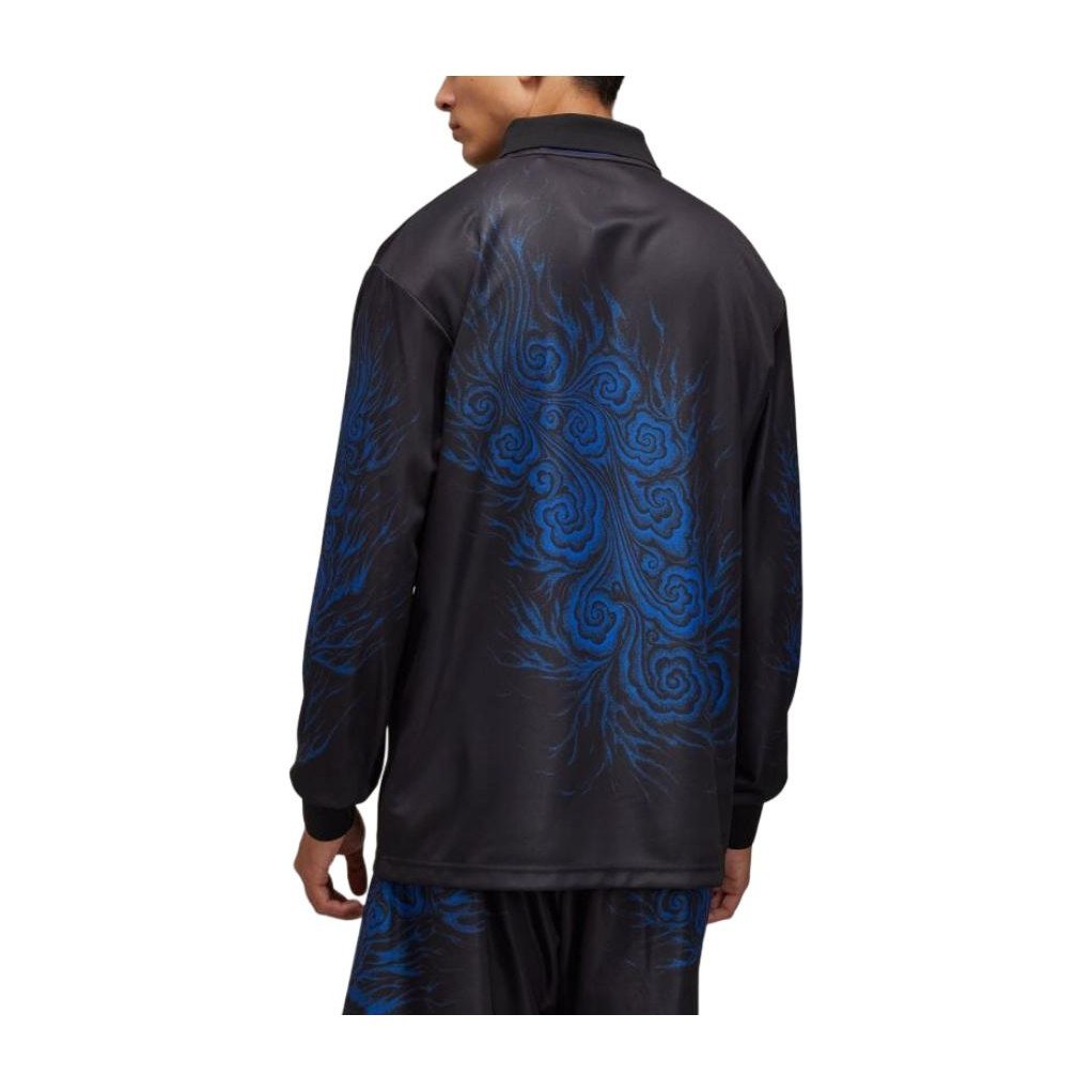 Y-3 x JFA SS24 Long Sleeve Tee Blue