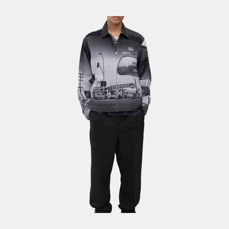 Stussy SS22 Photo Print Zip Jacket