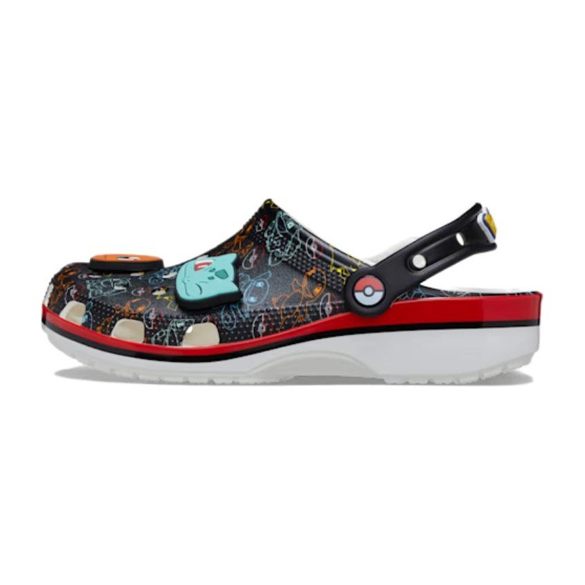 Pokemon x Crocs Classic Clog Black