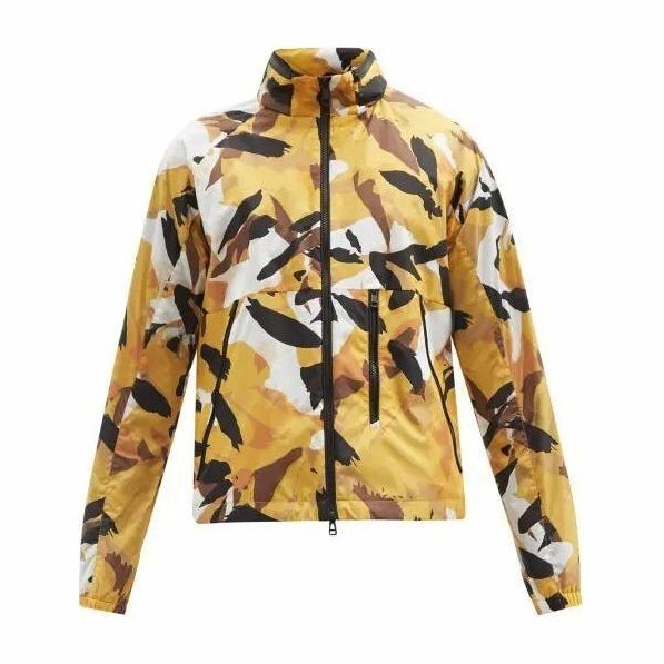 Moncler Oct Series Camouflage Jacket Yellow