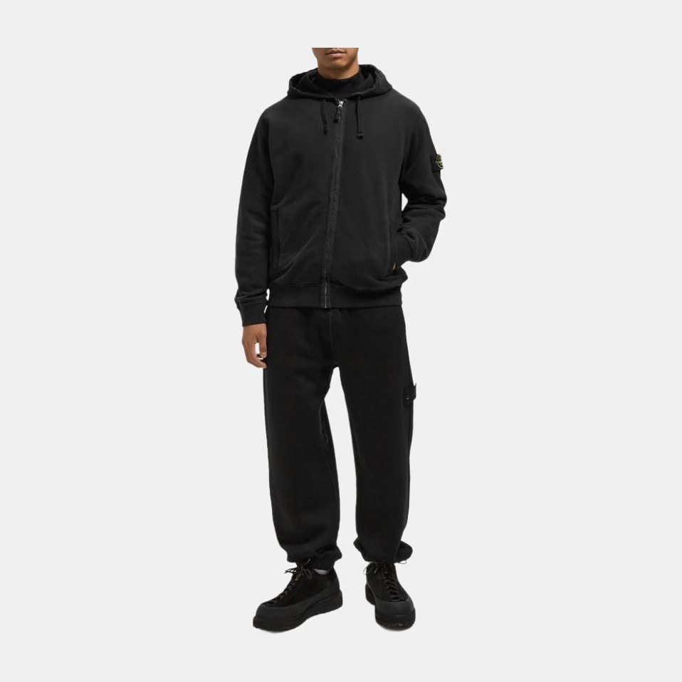 Stone Island Hooded Logo Sweatshirt