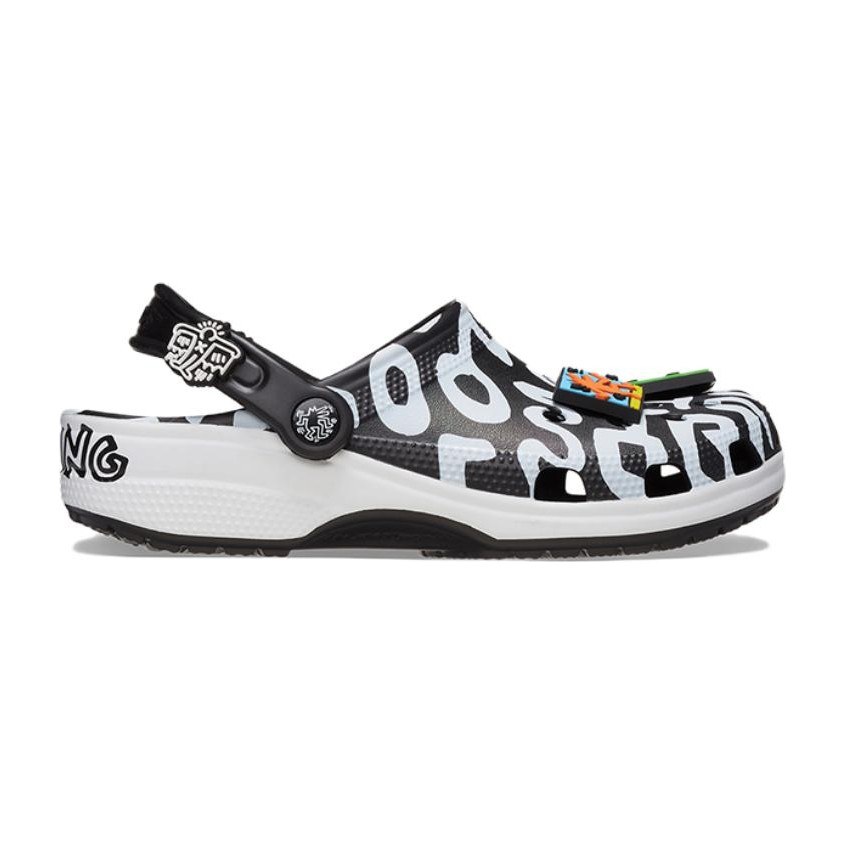 Artestar x Crocs Classic Clog Black White