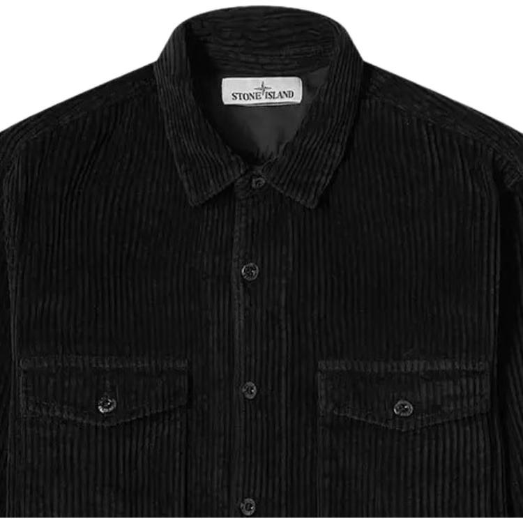 Stone Island Corduroy Jacket Black