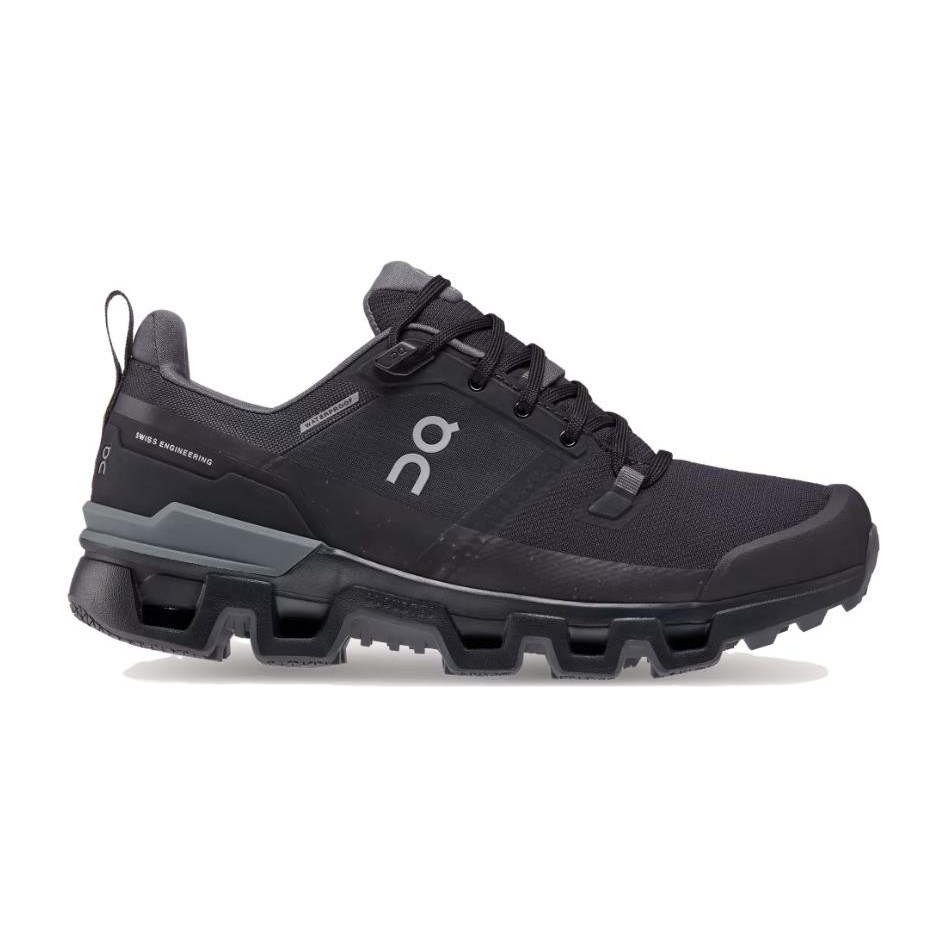 On Cloudwander Waterproof Black Grey