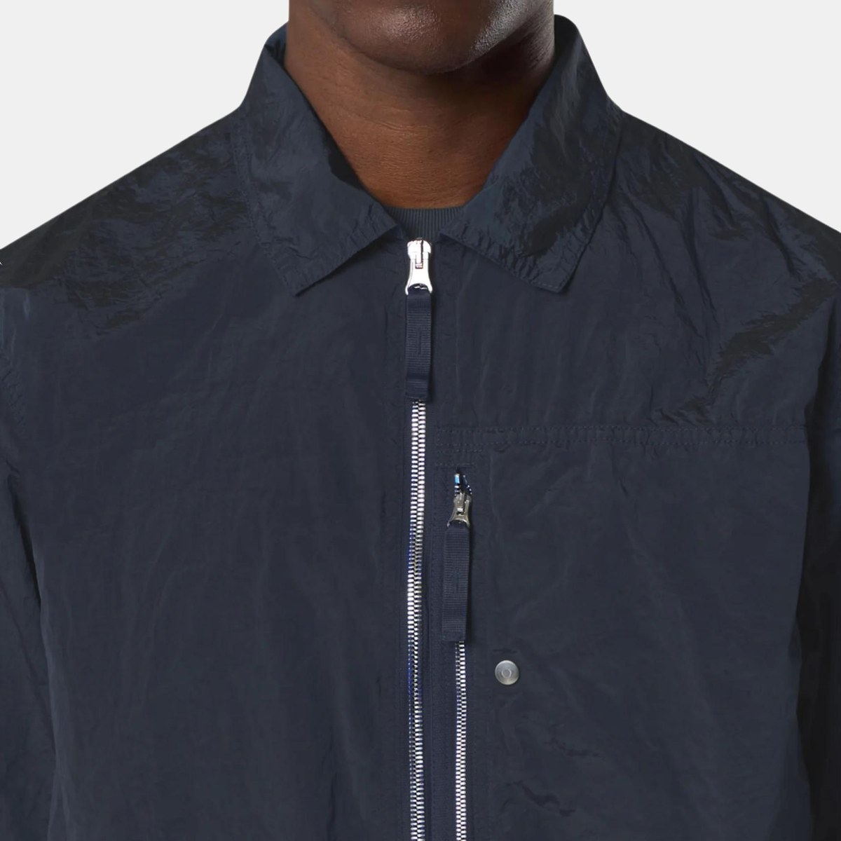 Stone Island Nylon Metal Jacket Deep Blue