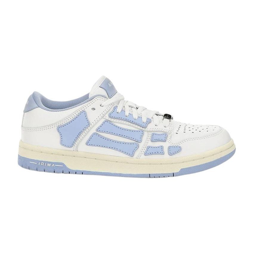 AMIRI Skel-Top Low Blue White