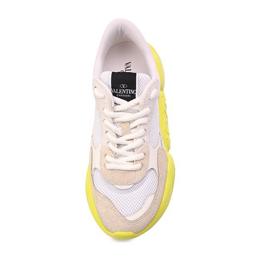 Valentino Garavani Bubbleback White Yellow