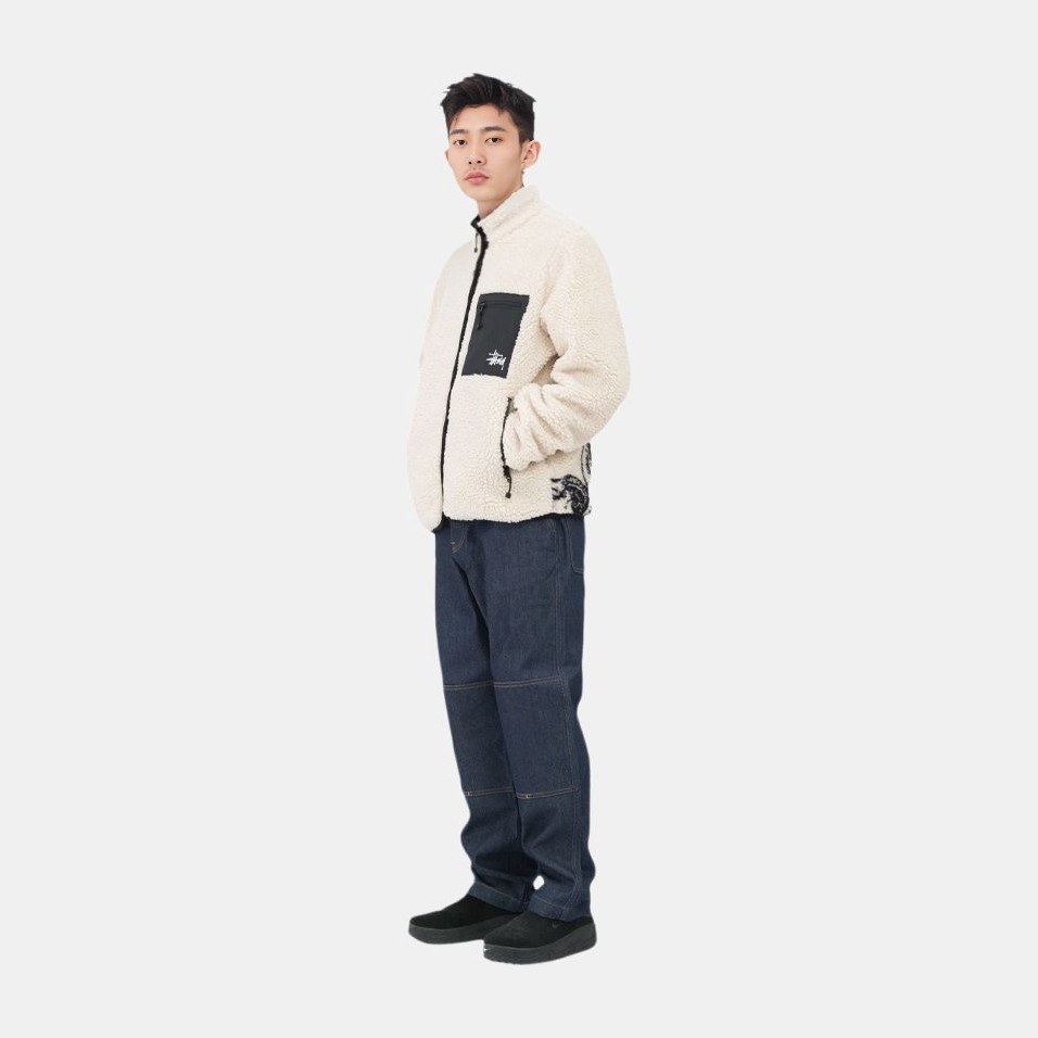 Stussy Venus Jacquard Sherpa Jacket