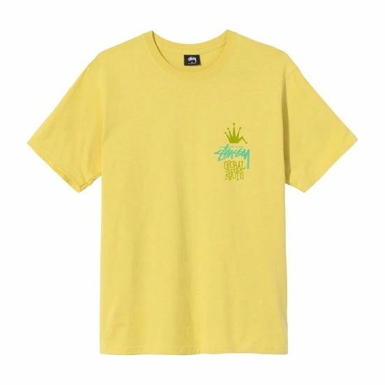 Stussy Global Roots Tee logoT