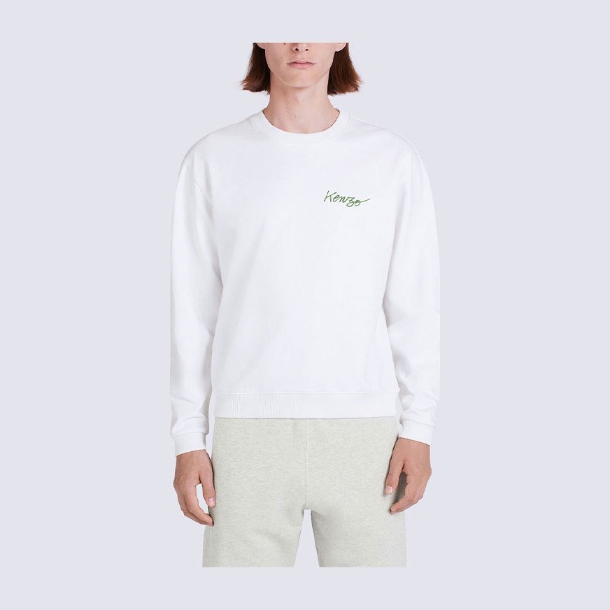 KENZO x Nigo FW22 Poppy Series Pullover Sweatshirt White