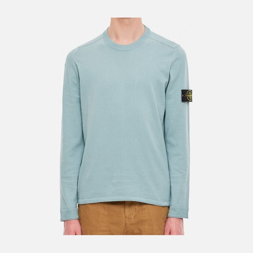Stone Island SS23 Crewneck Sweatshirt Light Blue