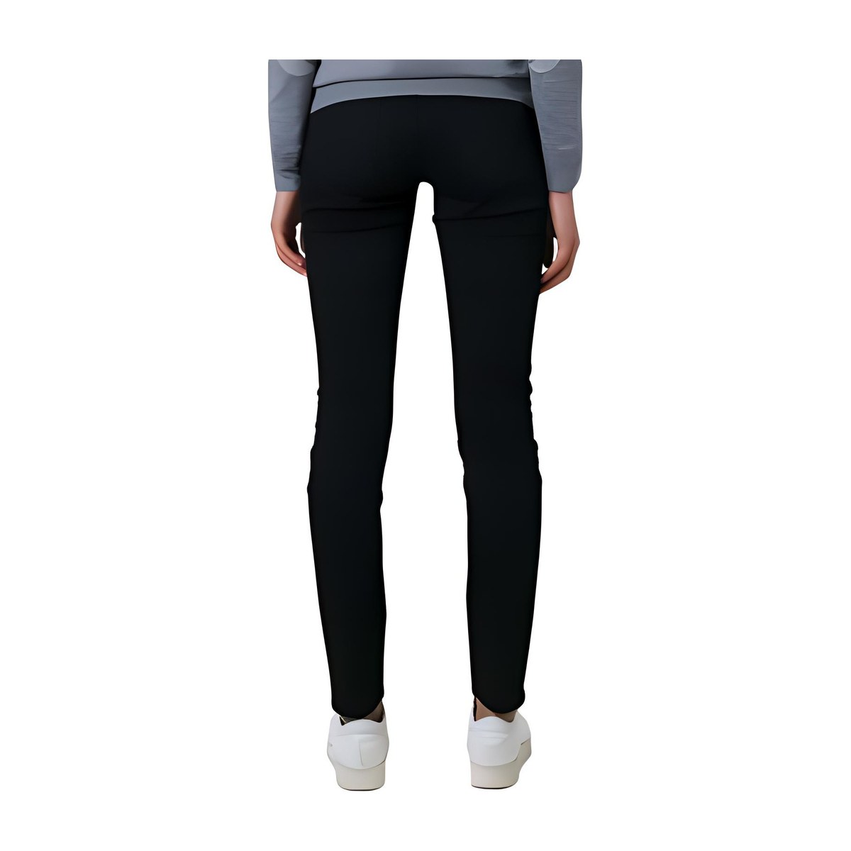 Burberry Low Waist Denim Pants Black