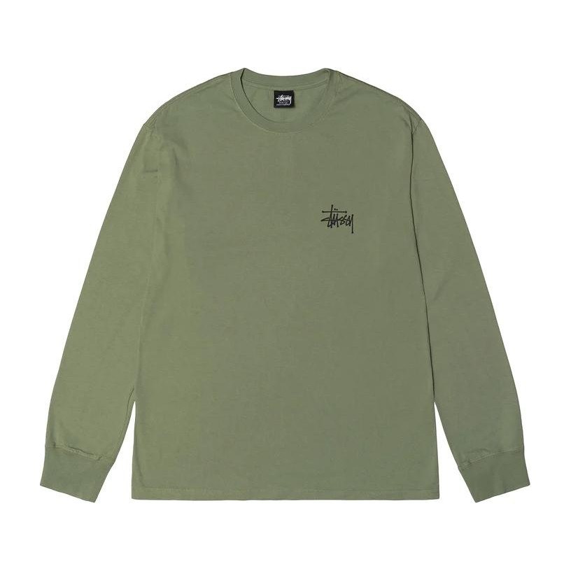 Stussy Basic Stussy Pigment Dyed Ls Tee
