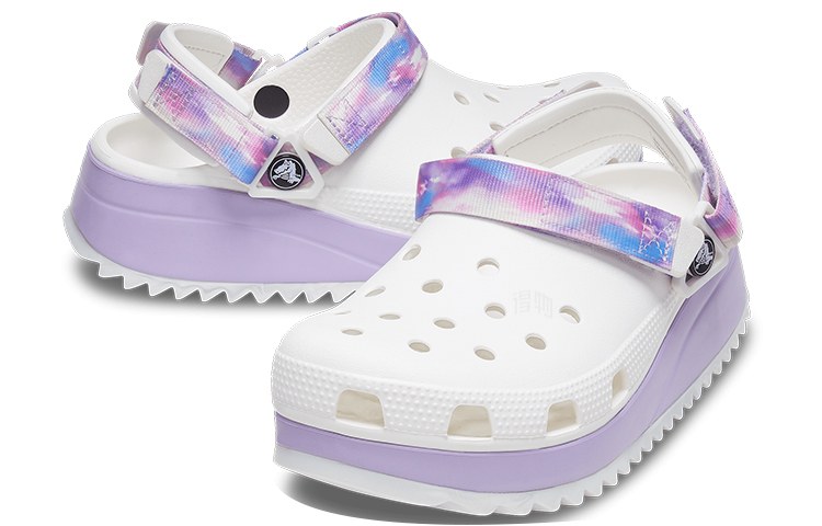 Crocs Classic Clog White Purple