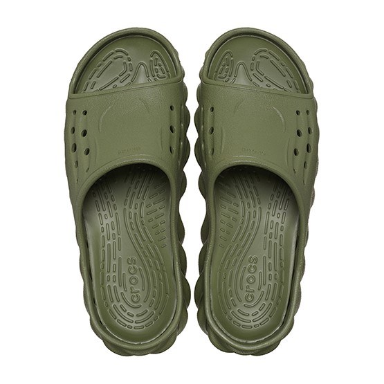 Crocs Bobo Sport Slides Military Green