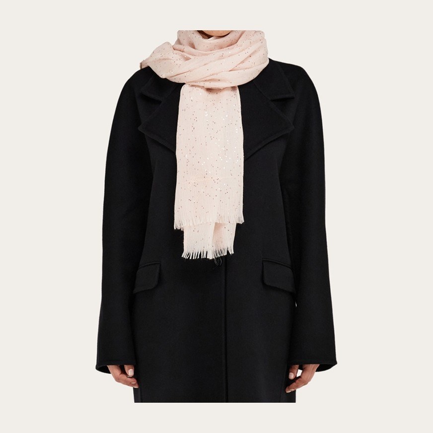 Ferragamo Shawl Light Pink