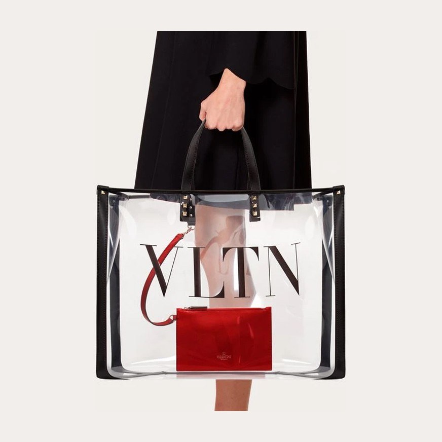 Valentino VLTN PVC Tote