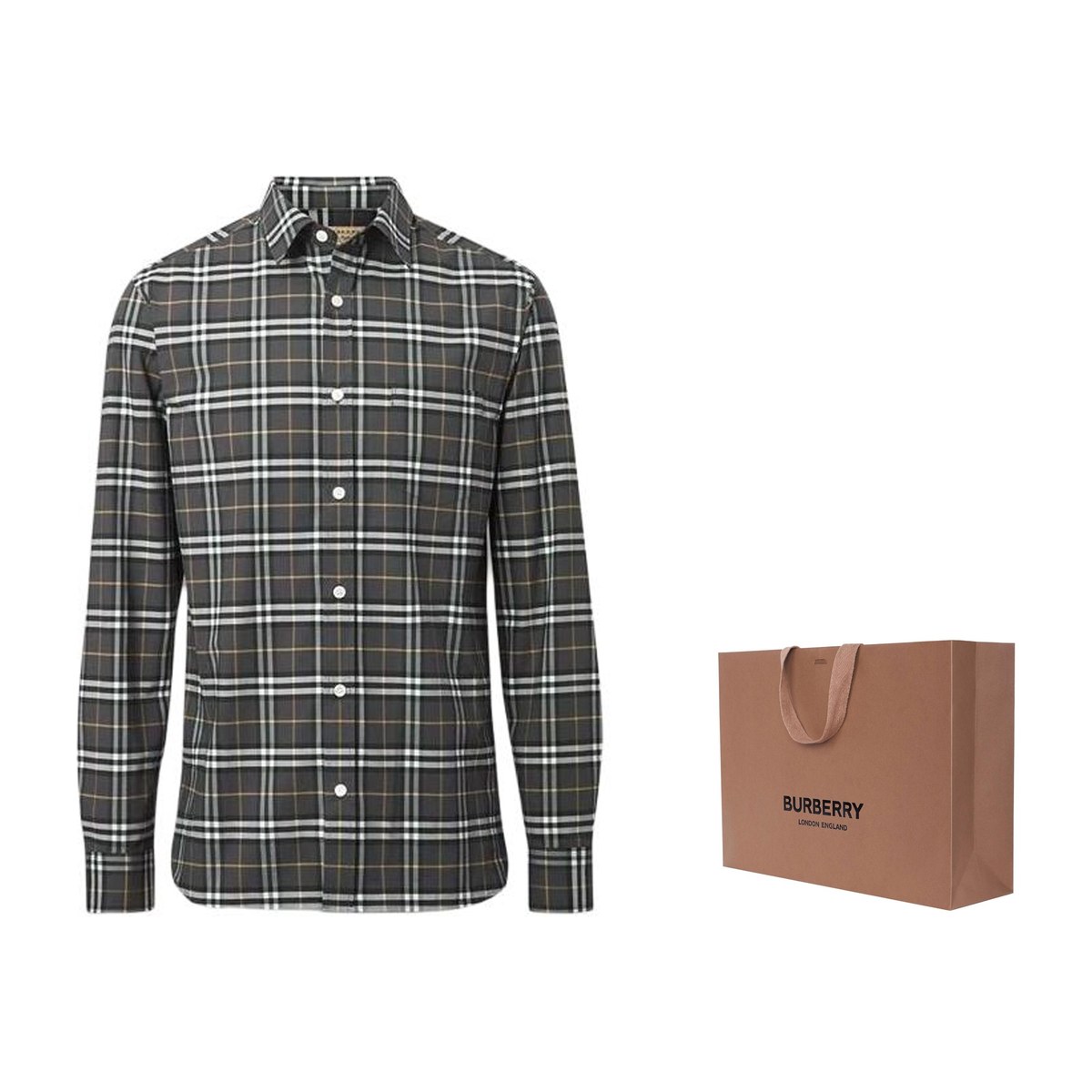 Burberry FW22 Multicolor Check Shirt