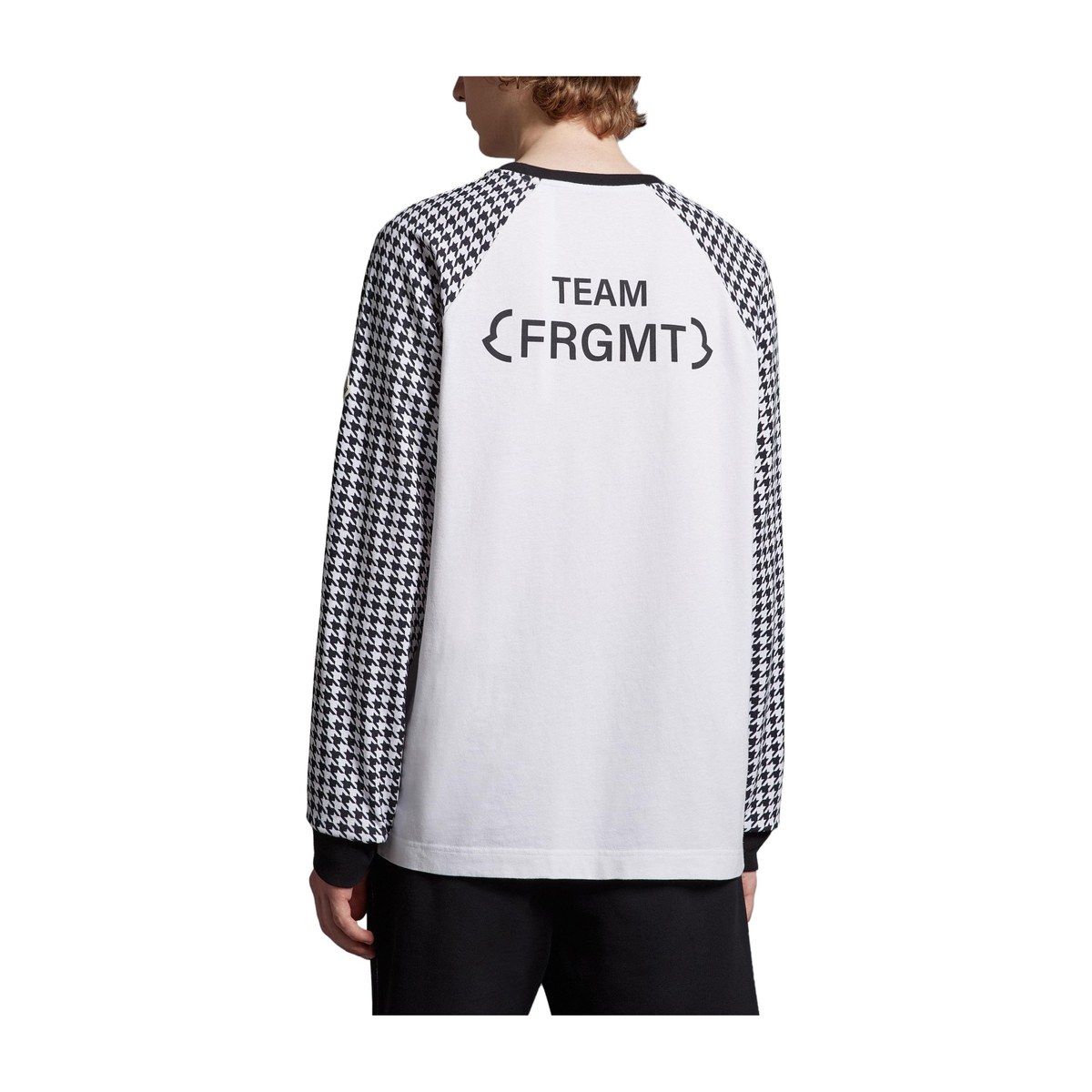 Moncler x Fragment Design SS23 Logo Long Sleeve T-Shirt White
