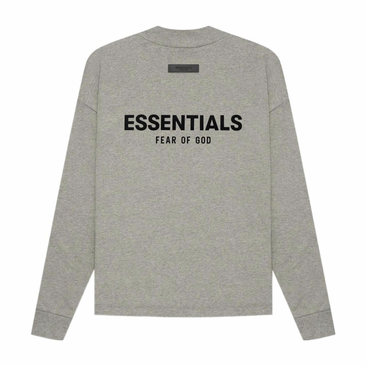 Fear of God Essentials LS Tee Dark Oatmeal