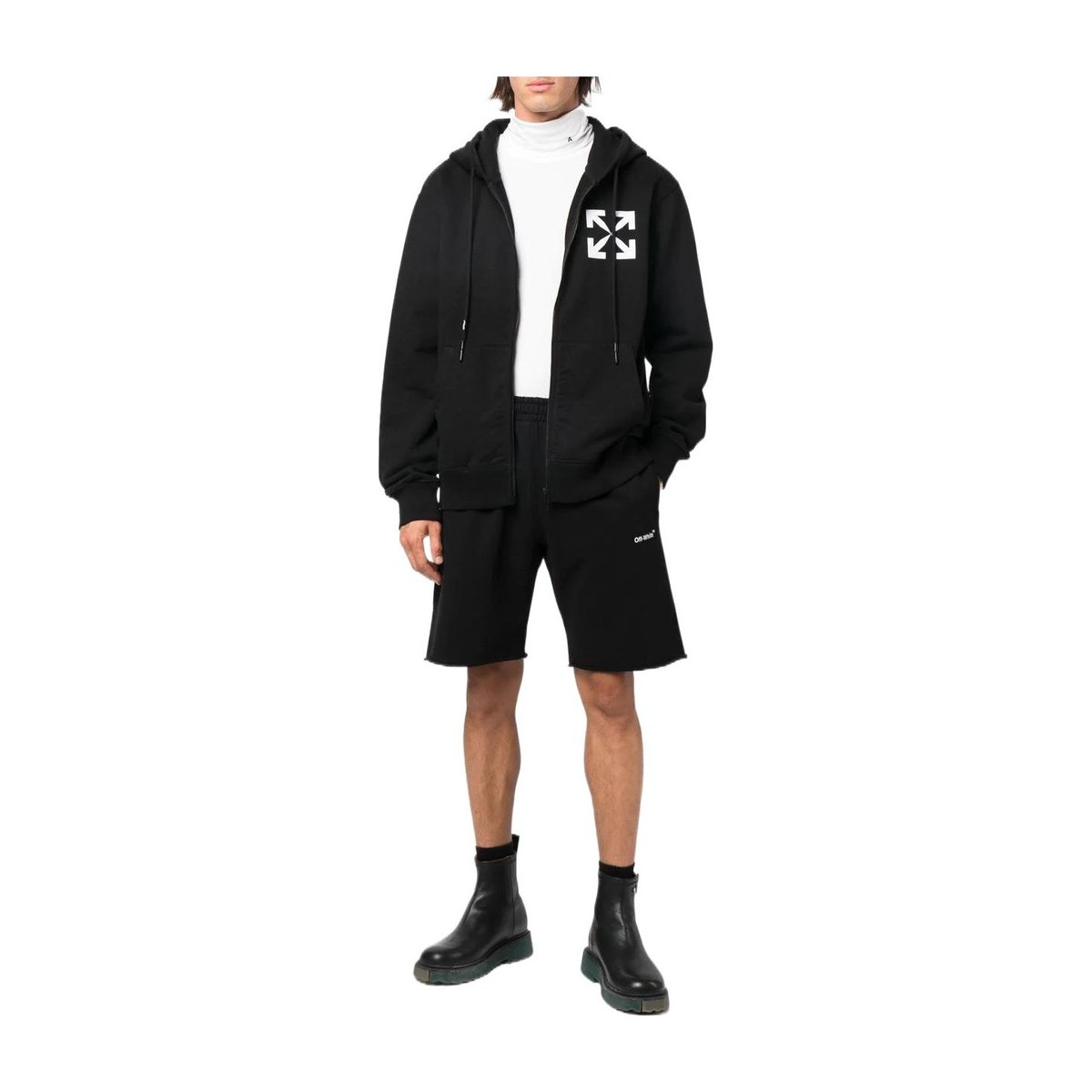 Off-White FW22 Black Shorts