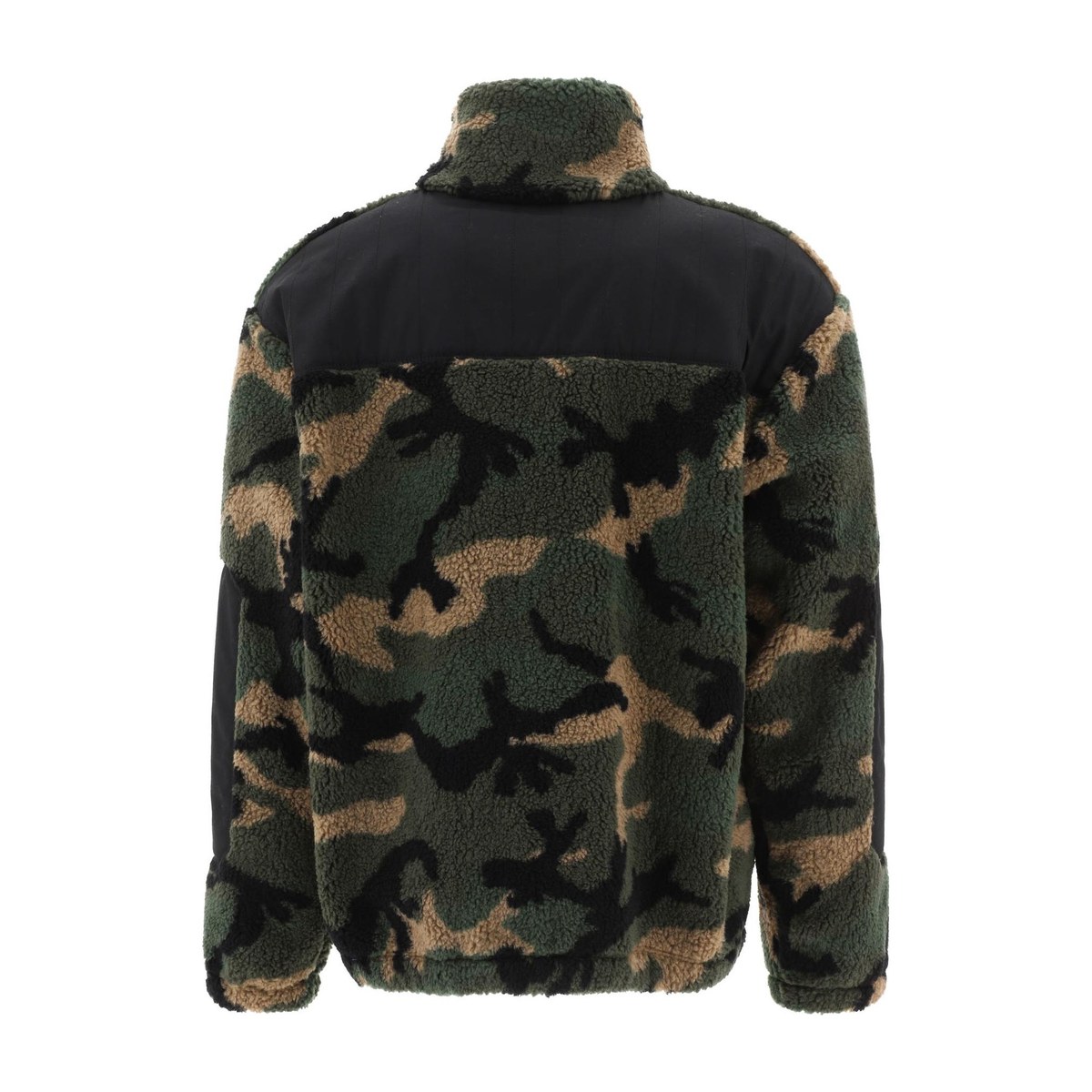 Valentino Camo Zip Sweatshirt